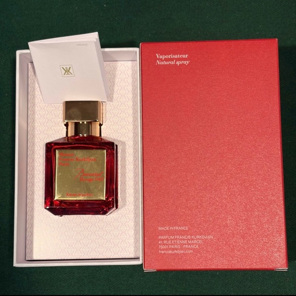Maison Francis Kurkdjian Red and Gold Perfume